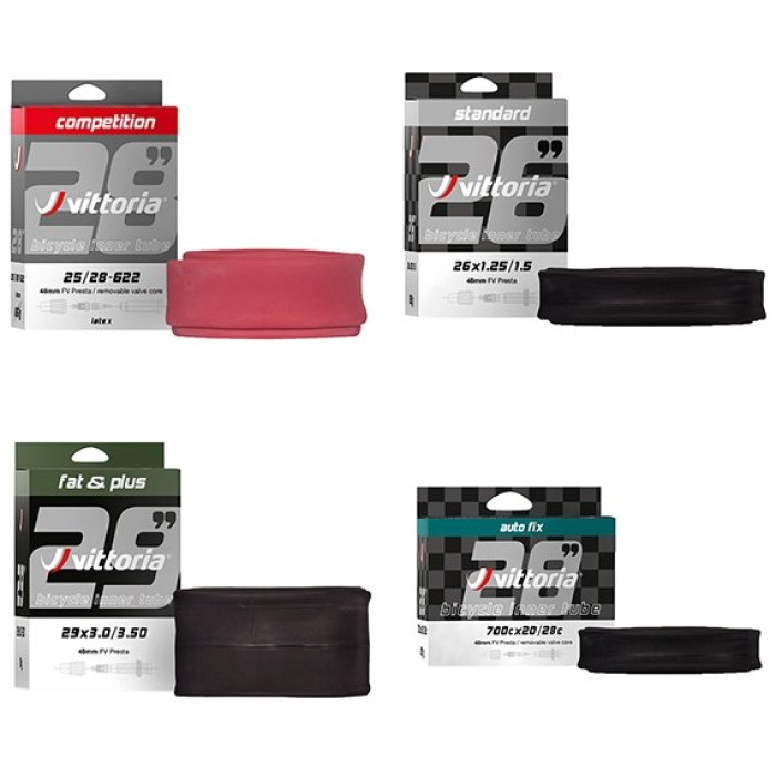 Tjv Vittoria standard inner tube 700x20/28c fv presta - Afbeelding 3