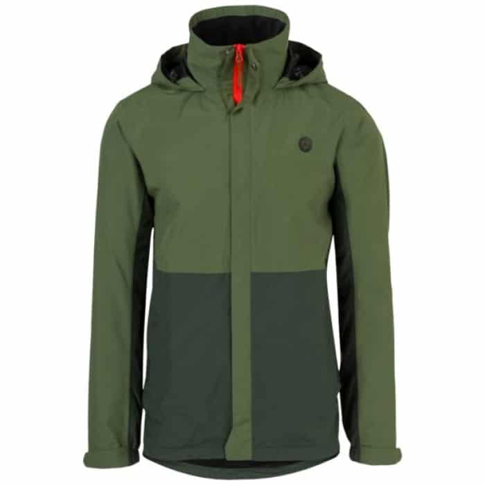 Agu heren regenjas section army green/green