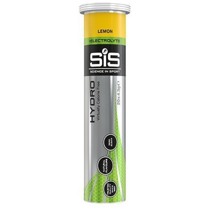 Scienceinsport SIS Energydrink Go Hydro Tablet Lemon 20X4g