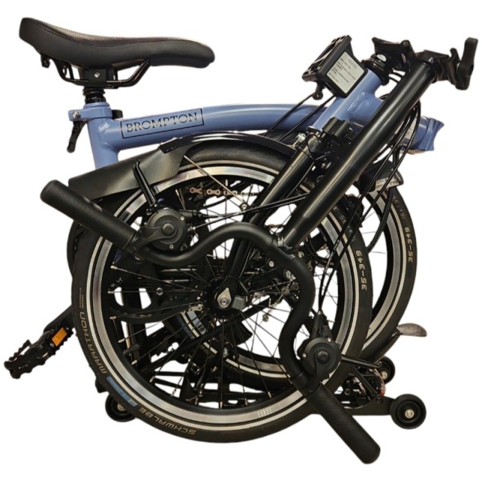 Brompton C-Line M6R dynamo 2023-Wolkenblauw - Afbeelding 2