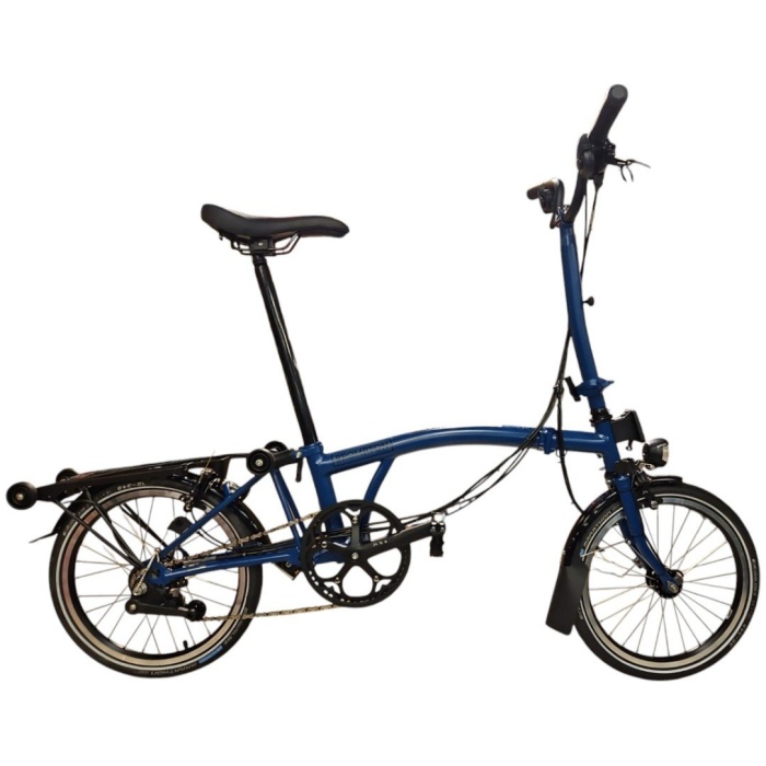 Brompton C-Line H6R dynamo 2024-uni-Ocean Blue