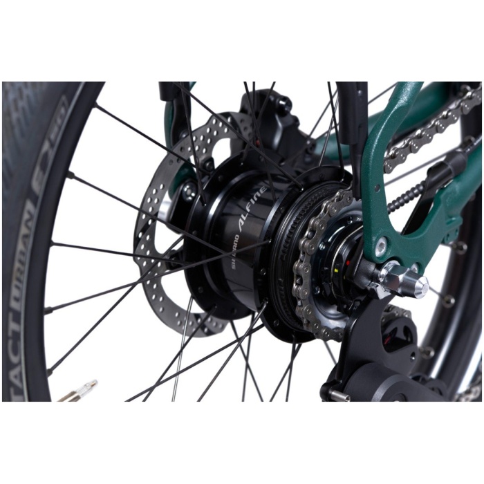 Brompton **NIEUW** G-Line Disc Alfine 54-406 2025-Forest Green - Afbeelding 4