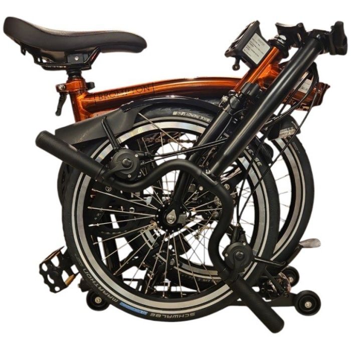 Brompton C-Line M6R dynamo 2024-Flame Lacquer - Afbeelding 2