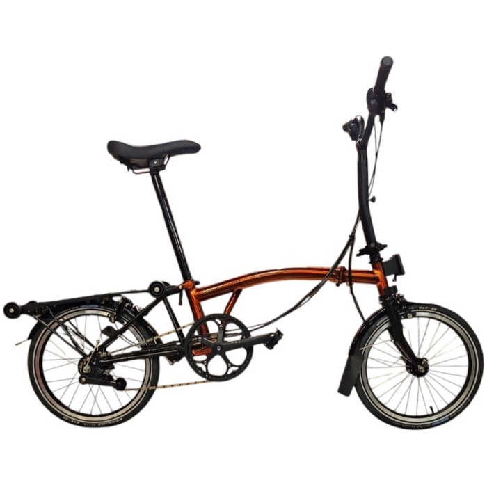 Brompton C-Line M6R dynamo 2024-Flame Lacquer