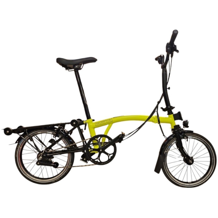 Brompton C-Line M6R dynamo 2024-Yuzu Lime