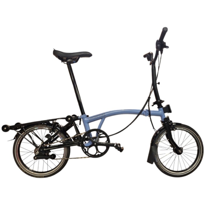 Brompton C-Line M6R dynamo 2023-Wolkenblauw