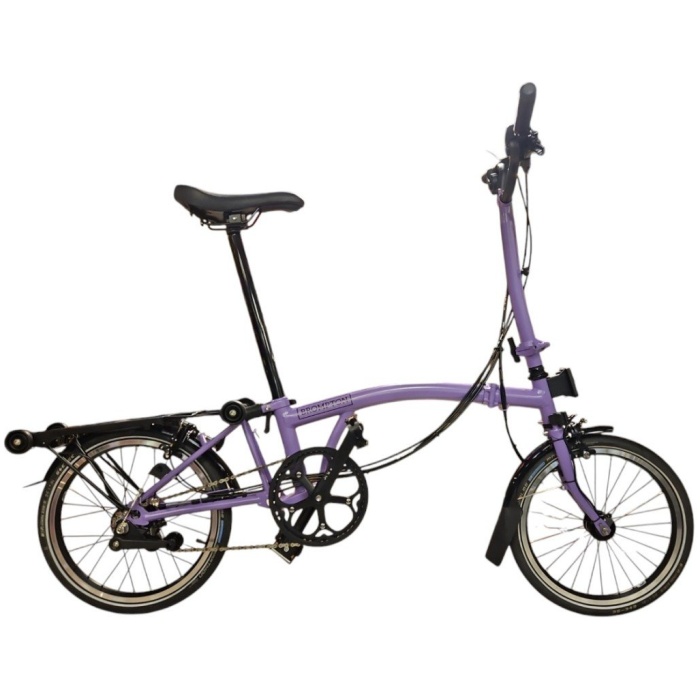 Brompton C-Line H6R dynamo 2024-Pop Lila Mat