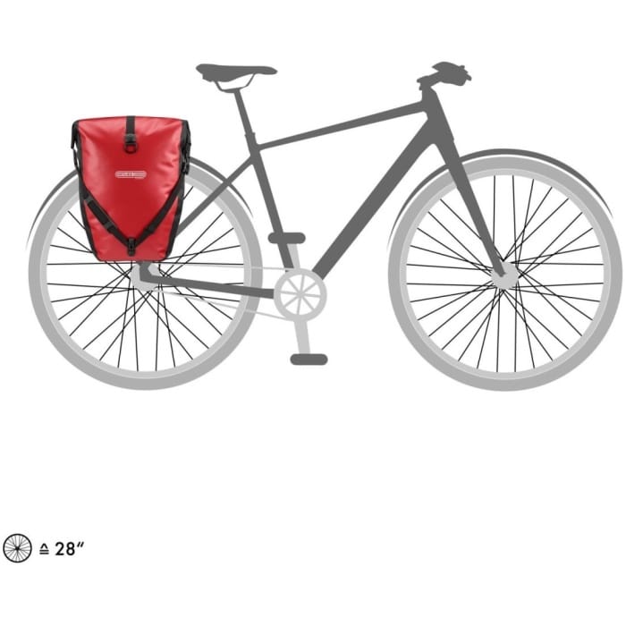 Ortlieb tas Back-Roller Classic 40L red/black - Afbeelding 4