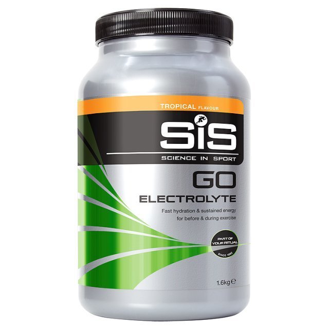 Scienceinsport SIS Energydrink Go Electrolyte Pot Tropical 1.6kg - Afbeelding 2