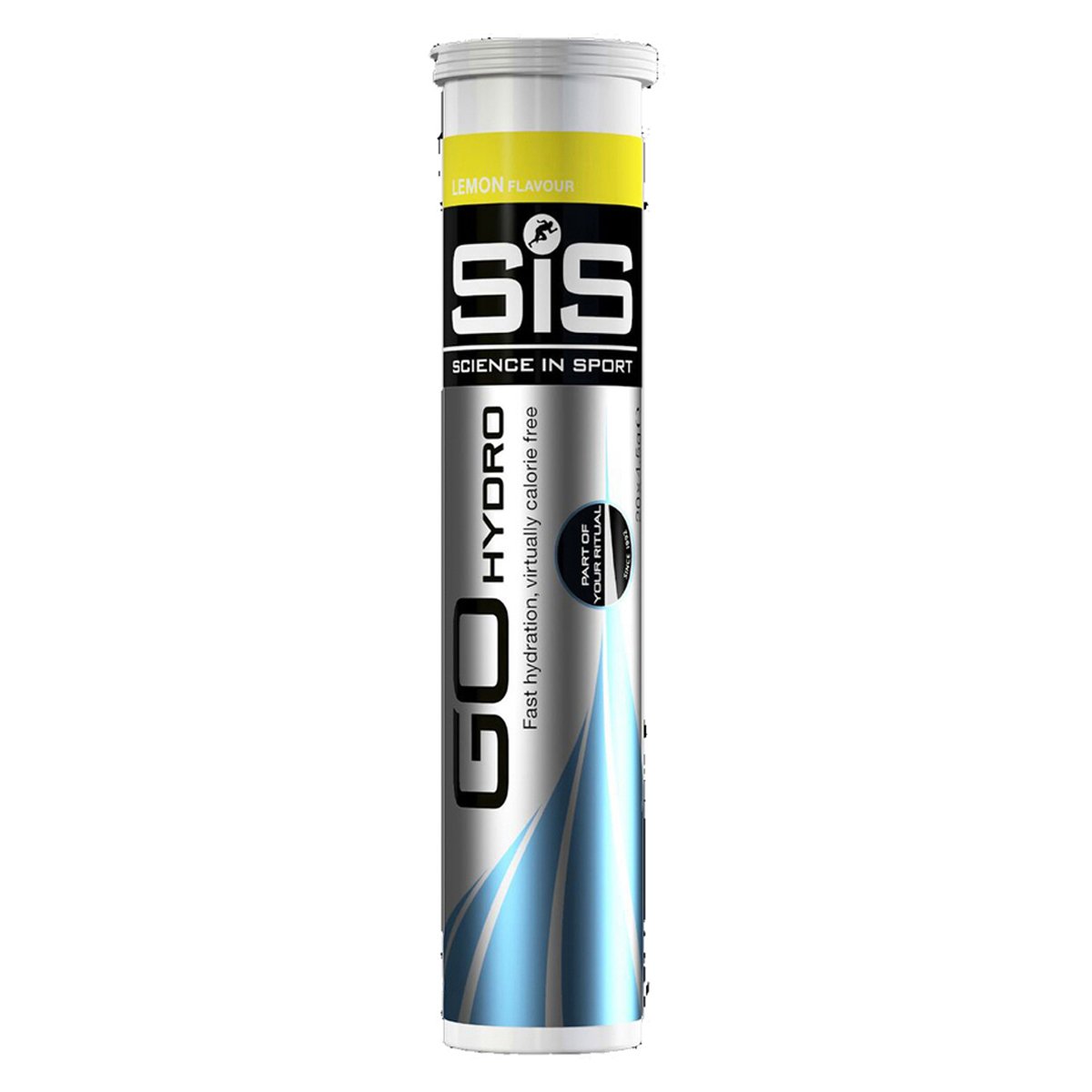 Scienceinsport SIS Energydrink Go Hydro Tablet Lemon 20X4g - Afbeelding 3
