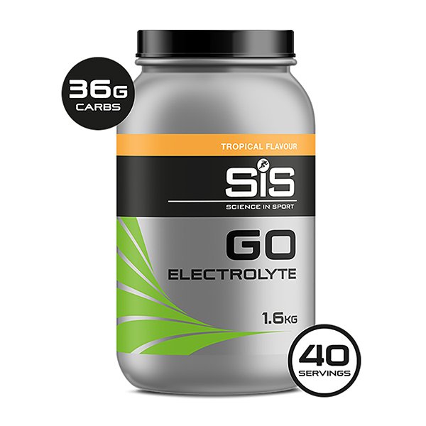 Scienceinsport SIS Energydrink Go Electrolyte Pot Tropical 1.6kg